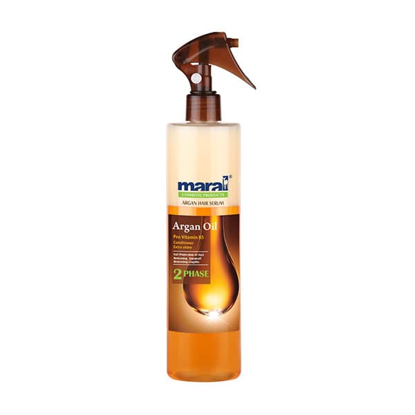 سرم مو دو فاز مارال مدل argan oil حجم 450 میلی لیتر