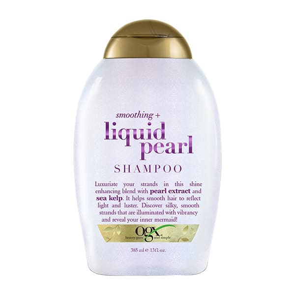 شامپو مو او جی ایکس مدل Liquid Pearl حجم 385 میلی لیتر