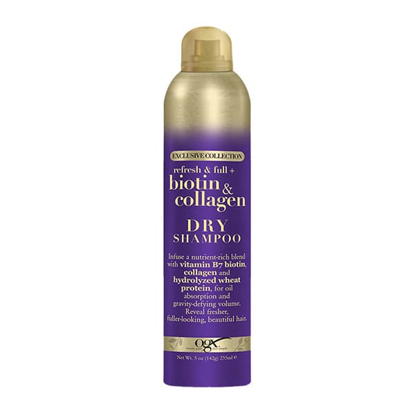 شامپو خشک مو او جی ایکس مدل Biotin & Collagen حجم 235 میلی لیتر