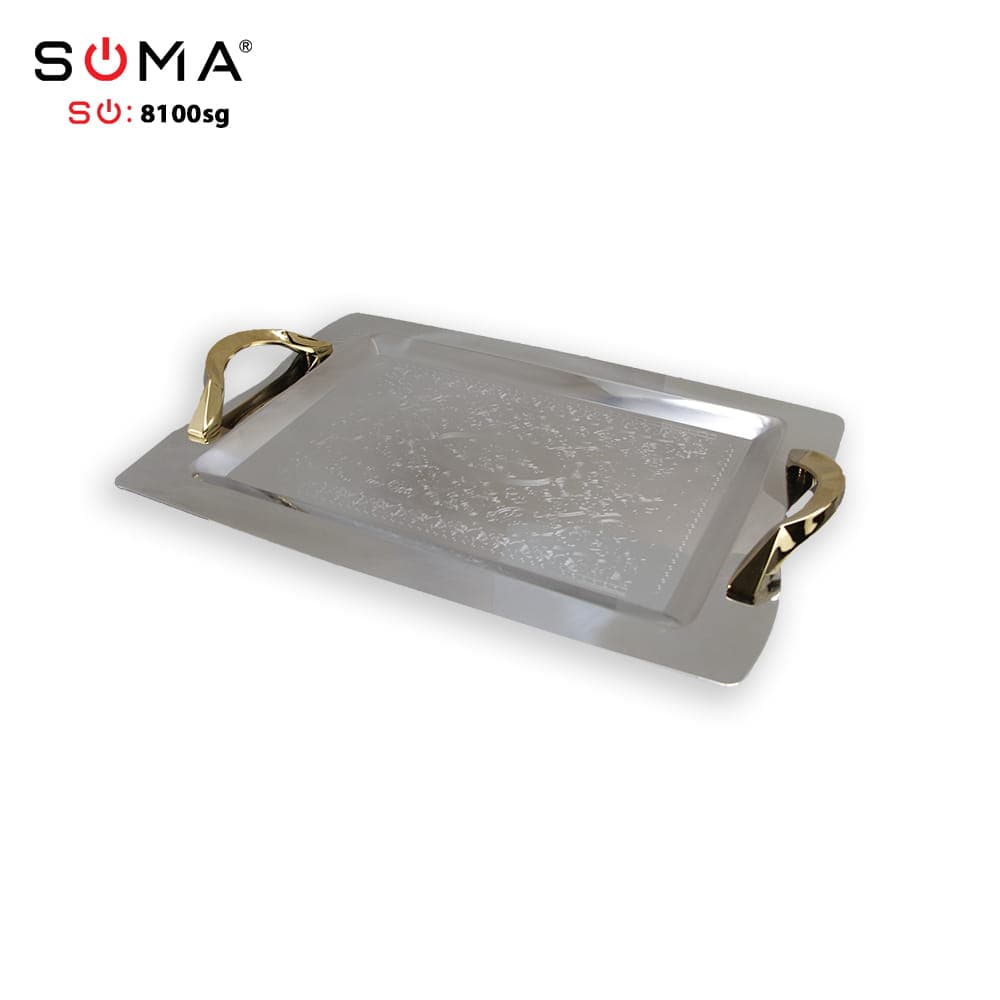 سینی پذیرایی سوما استیل کوچک (8100sg) «ارسال رایگان»