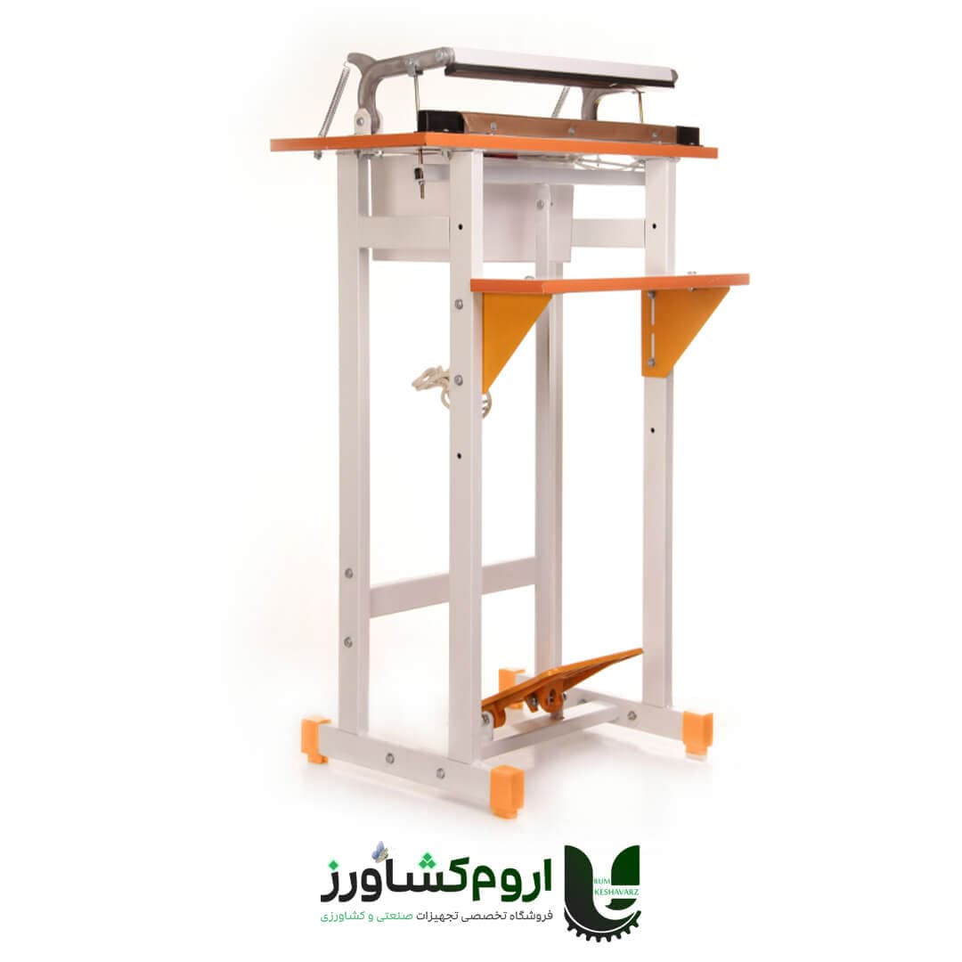 دستگاه دوخت پدالی لحظه‌ای 40 سانت تک دوخت 2mm