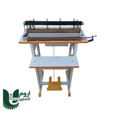 دستگاه دوخت پدالی لحظه‌ای 40 سانت دو دوخت 2mm