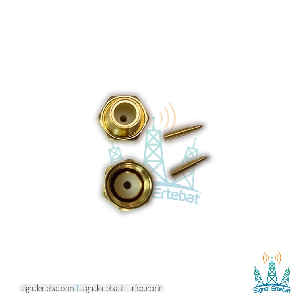 کانکتور SMA نری مستقیم سرکابلی مناسب RG402/UT141