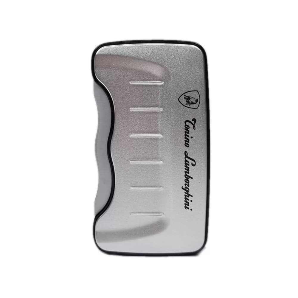 فندک لامبورگینی نقره ای و مشکی مدل Lamborghini Lighter TTR0014010 — تصویر ۲
