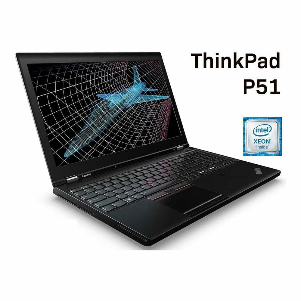 لپ تاپ Lenovo ThinkPad P51 i7 7700HQ, 8GB Ram, 256GB SSD, 4GB Nvidia Quadro M2200