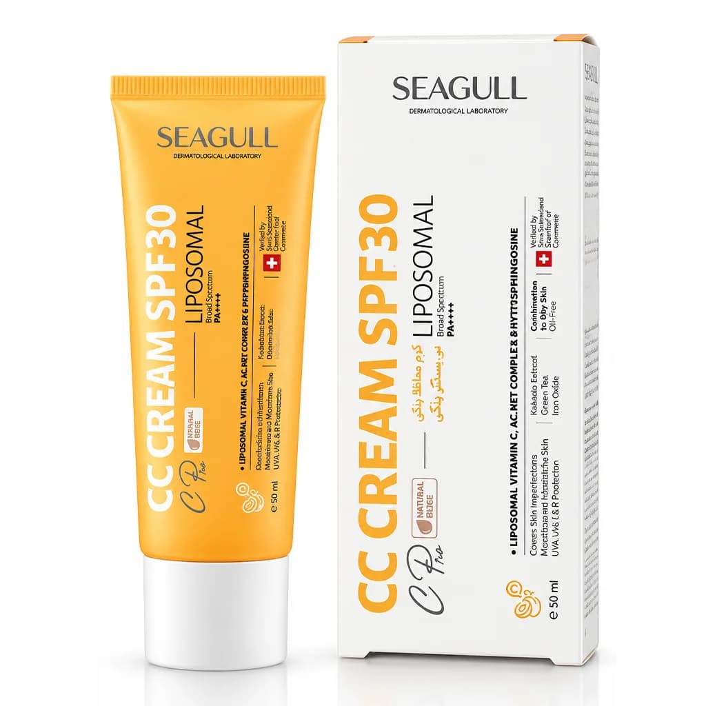 کرم متعادل کننده چربی پوست سی گل SPF30 رنگی ۵۰ میلی لیتر — تصویر ۳
