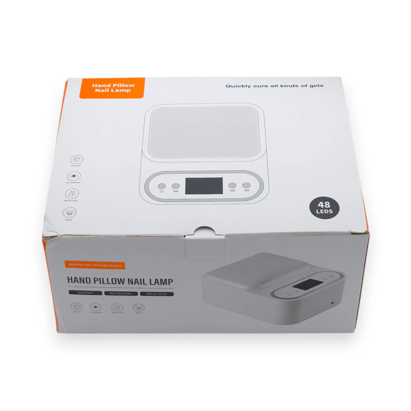 دستگاه لاک خشک کن UV LED اس ان آر کیو آی SNRQI مدل T9 بالشتک‌دار ۴۸ وات — تصویر ۵