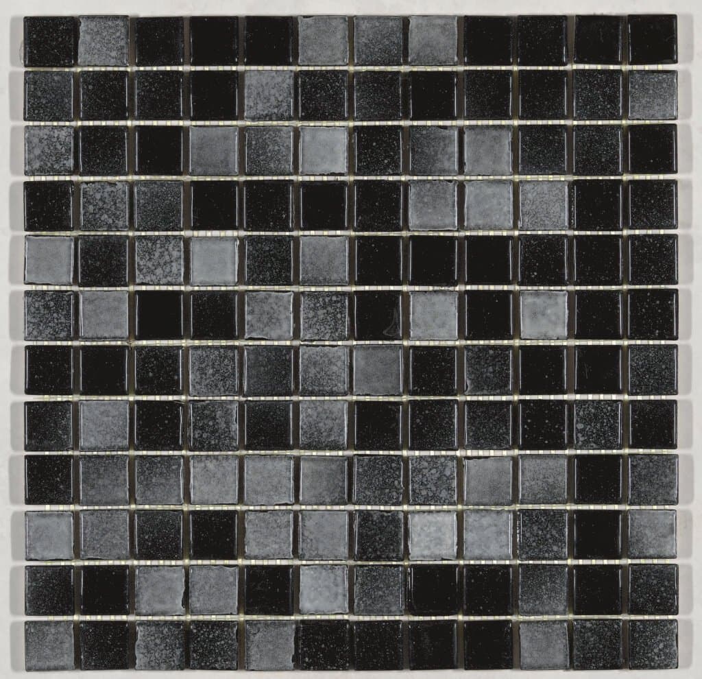 کاشی استخری آپولون مشکی 11 گلدیس کاشی 2.5×2.5