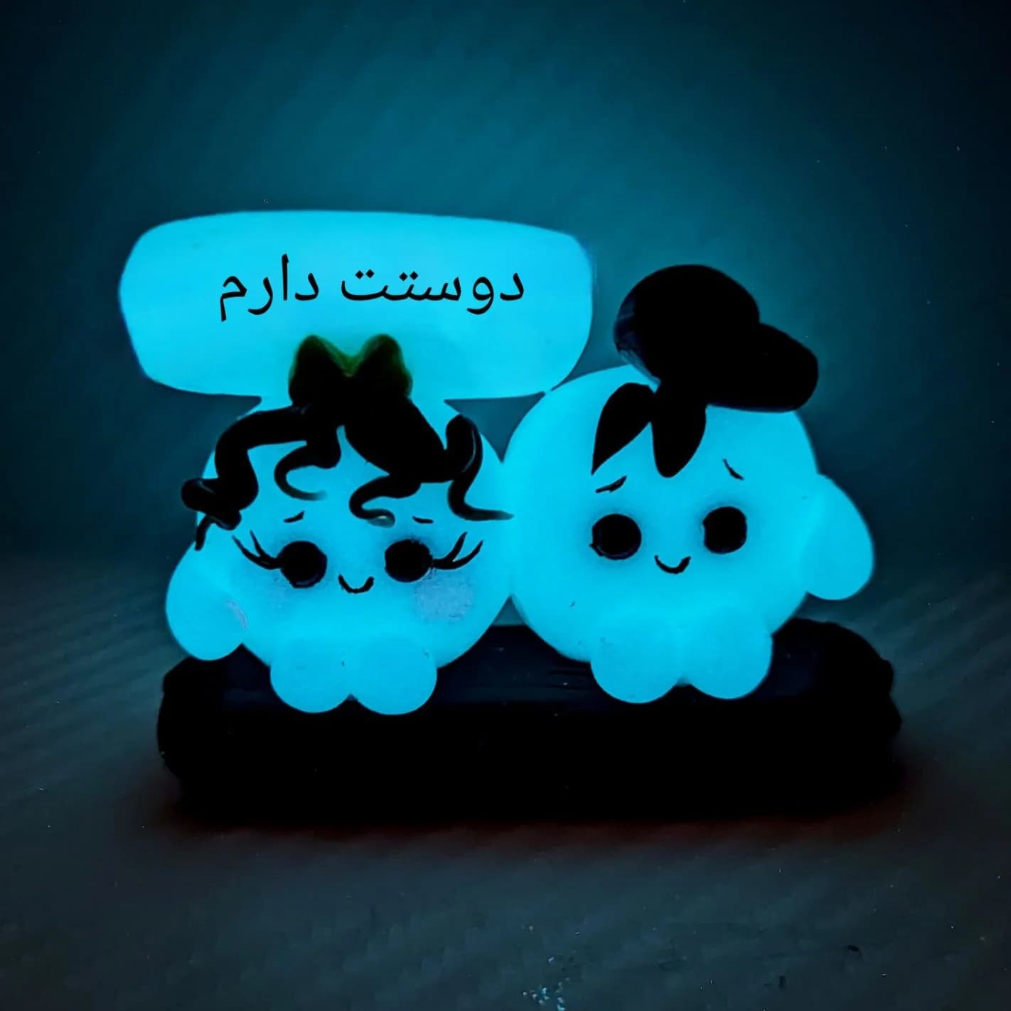 روداشبوردی شبتاب حبه قند دوتایی تابلو دار — تصویر ۲