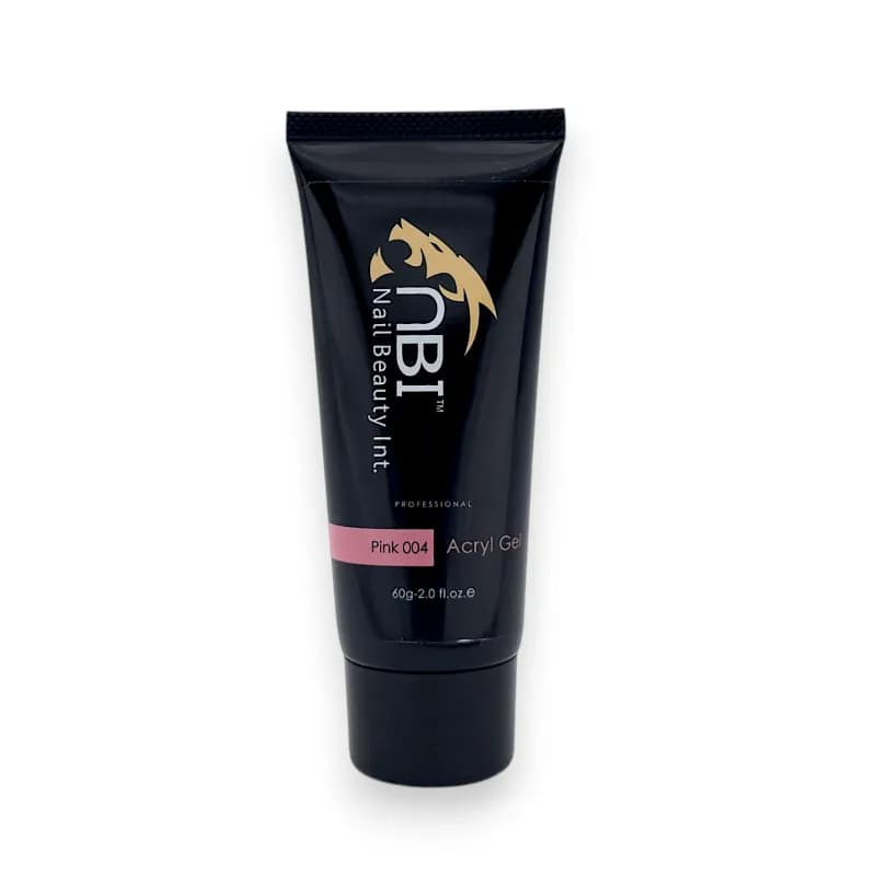 پلی ژل کاشت ناخن ان بی ای NBI | رنگ پینک Pink کد 004 | حجم 60 گرم