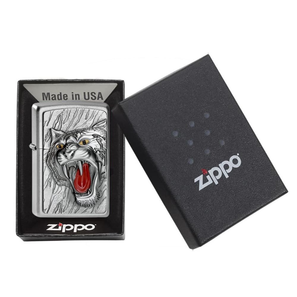 فندک زیپو ک 2003973 Zippo Tiger Head — تصویر ۲