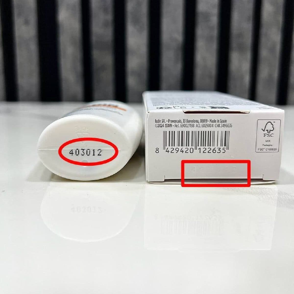 ضد آفتاب ضد لک رنگی ایزدین اسپات SPF50 — تصویر ۳