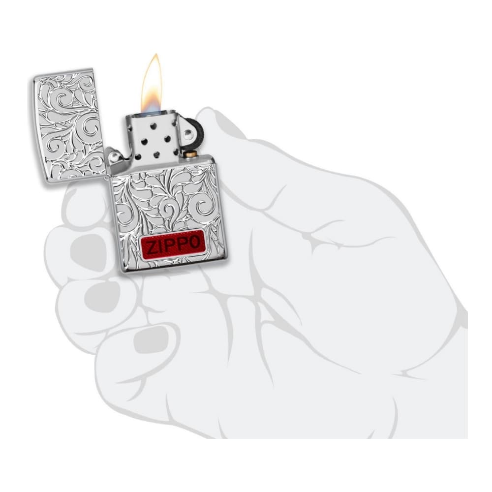 فندک زیپو کد 60006118 Zippo Swirl Pattern Design — تصویر ۲