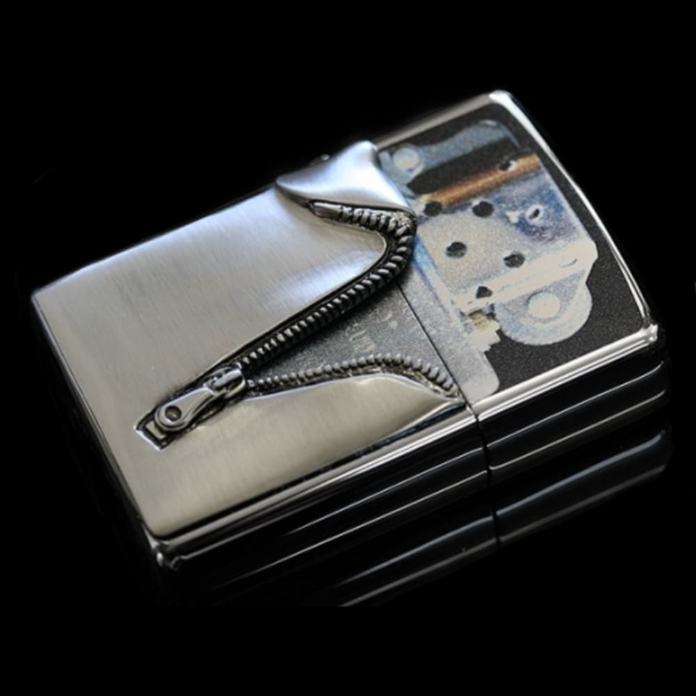 فندک زیپو کاستوم ادیشن کد Zippo Zipper Metal Chamber — تصویر ۳