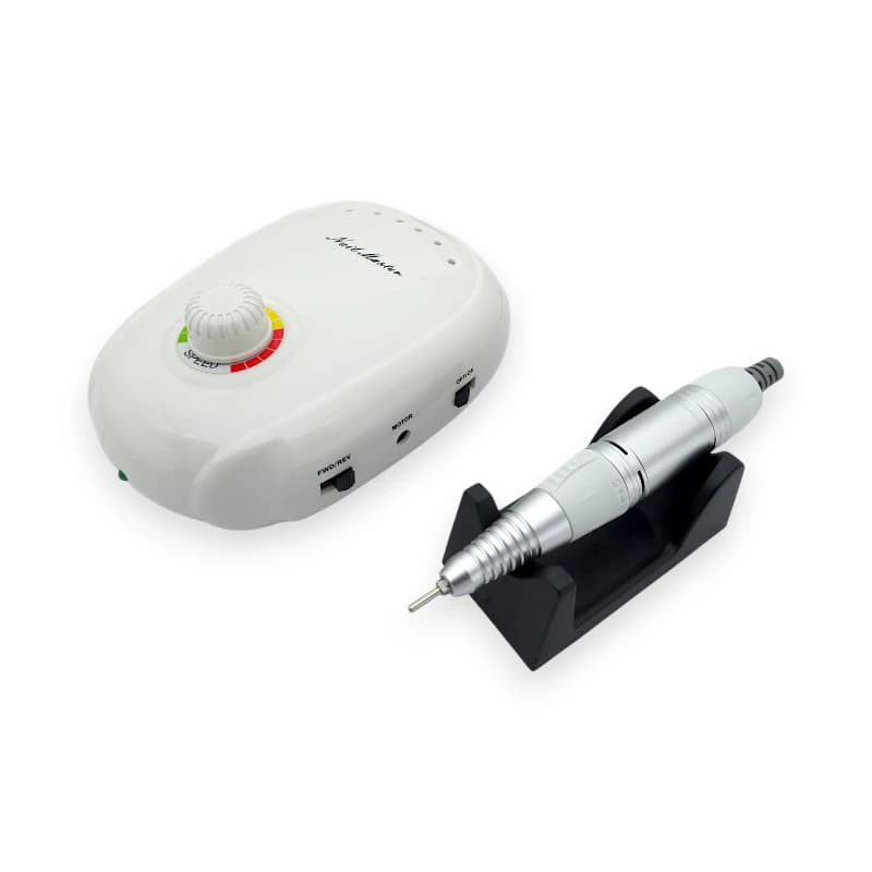 سوهان برقی کاشت ناخن نیل مستر Nail Master | مدل CJ-DM006 (35000 دور) | همراه با پدال و سرسوهان — تصویر ۸