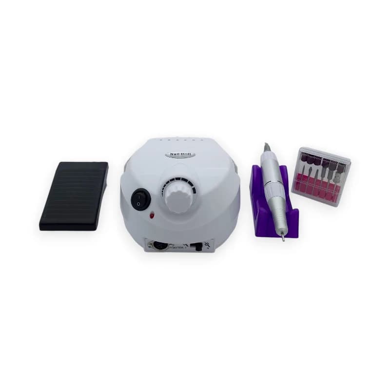 سوهان برقی کاشت ناخن نیل دریل Nail Drill | موتور قدرتمند 45000 دور | مدل JMD 202 — تصویر ۳