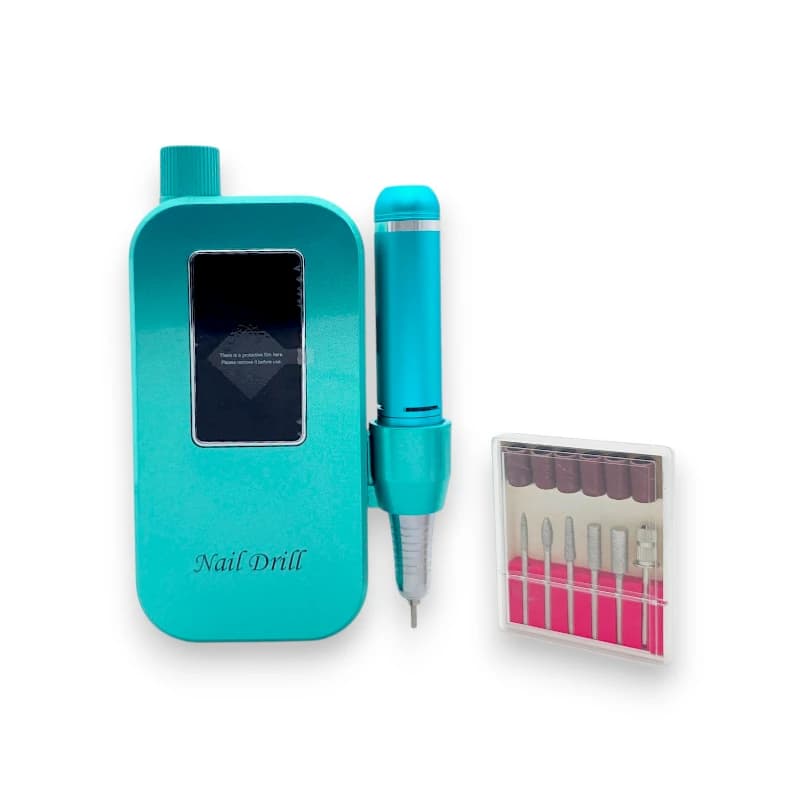 سوهان برقی🔋شارژی🔋کاشت ناخن نیل دریل Nail Drill | پرتابل مدل MINI MAX02 (45000 دور) — تصویر ۷