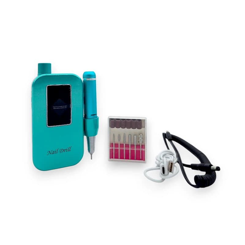 سوهان برقی🔋شارژی🔋کاشت ناخن نیل دریل Nail Drill | پرتابل مدل MINI MAX02 (45000 دور) — تصویر ۲