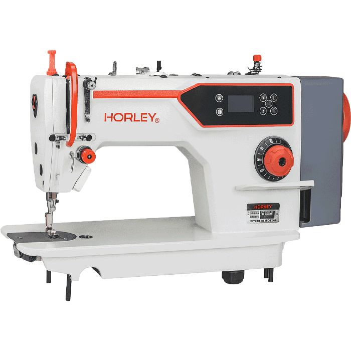 چرخ صنعتی راسته دوز HORLEY _ مدل HL_F12 (سرنخ قطع کن خودکار)
