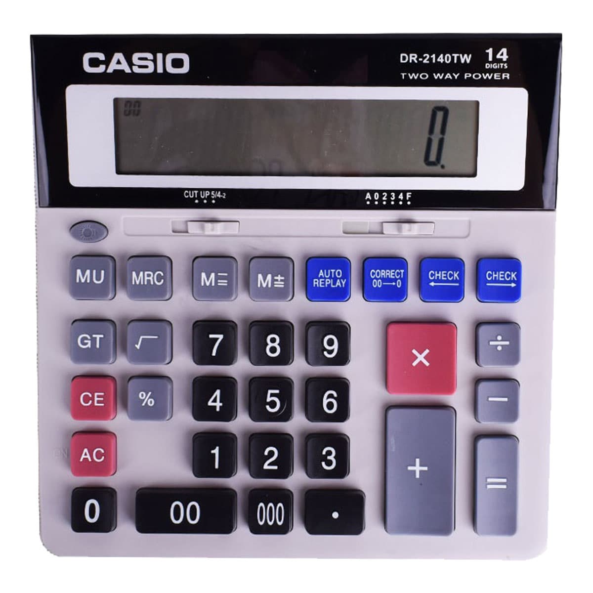 ماشین حساب کاسیو مدل DR-2140TW