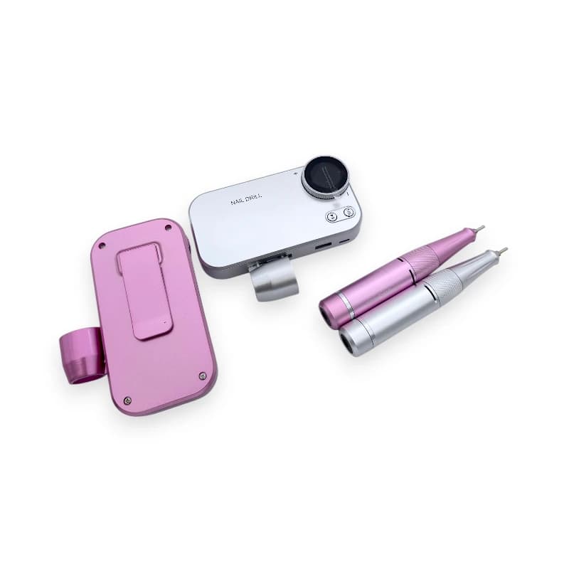 سوهان برقی🔋شارژی🔋کاشت ناخن نیل دریل Nail Drill | پرتابل مدل MINI MAX01 (35000 دور) — تصویر ۸
