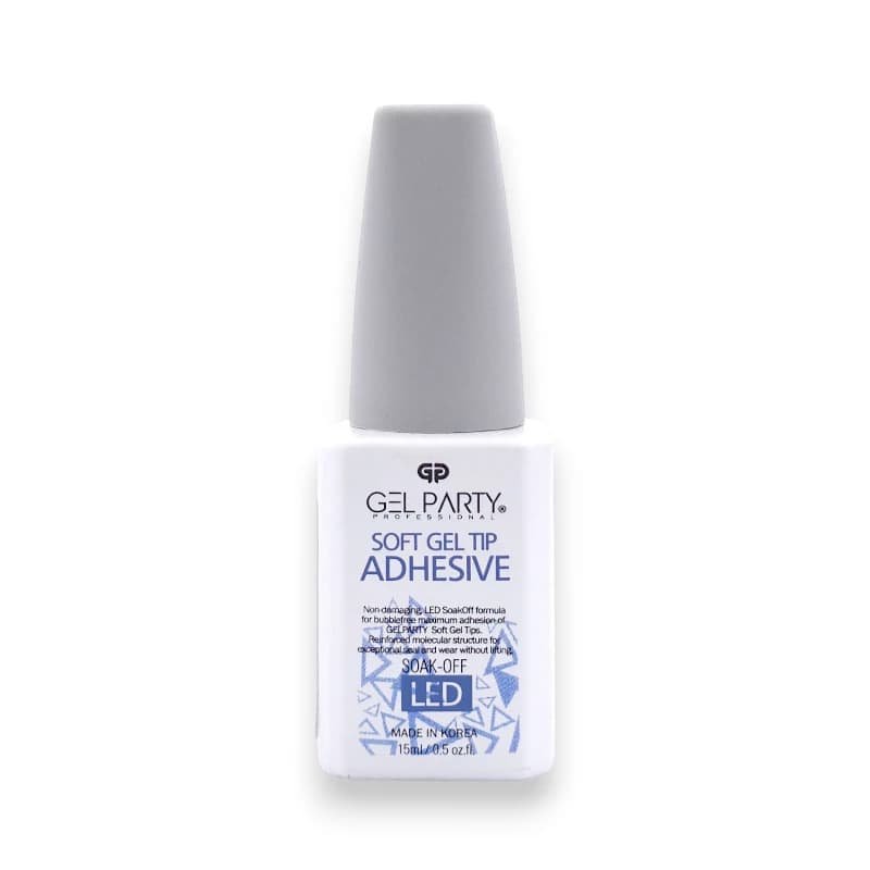 چسب ژل تیپس کاشت ناخن ژل پارتی Gel Party | مخصوص سافت ژل (Tip Adhesive) | 15 میل