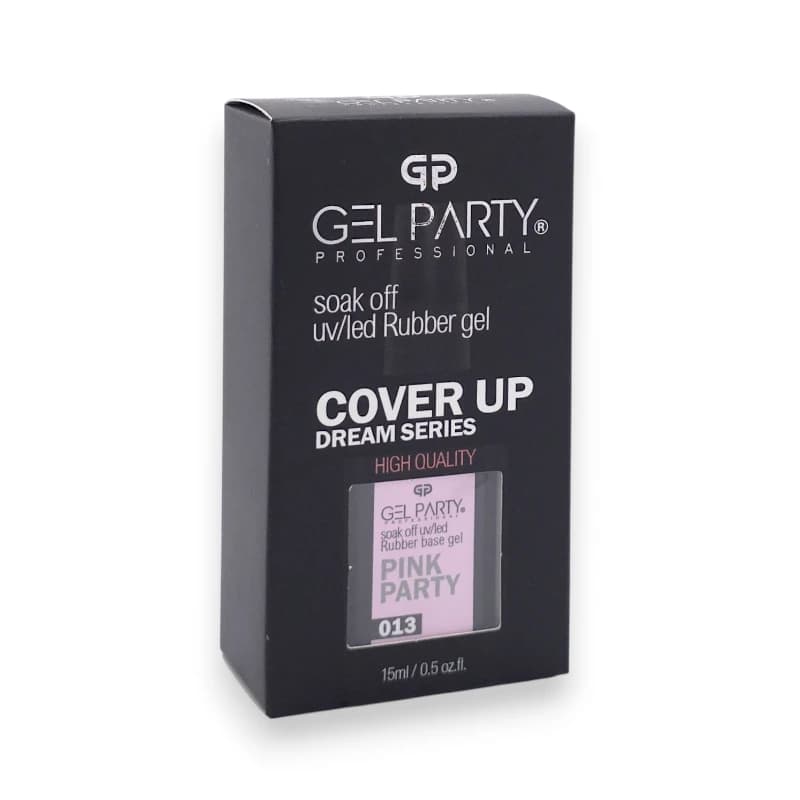 رابر بیس کاشت ناخن ژل پارتی Gel Party | رنگ پینک پارتی Pink Party (صورتی) کد 013 | حجم 15میل — تصویر ۲