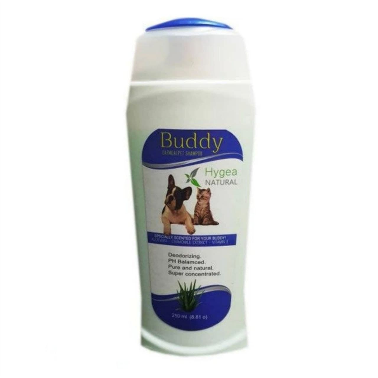 شامپو سگ و گربه Buddy با رایحه آلوئه‌ورا ۲۰۰ میلی‌لیتر Buddy Aloe Vera Shampoo for Dogs and Cats