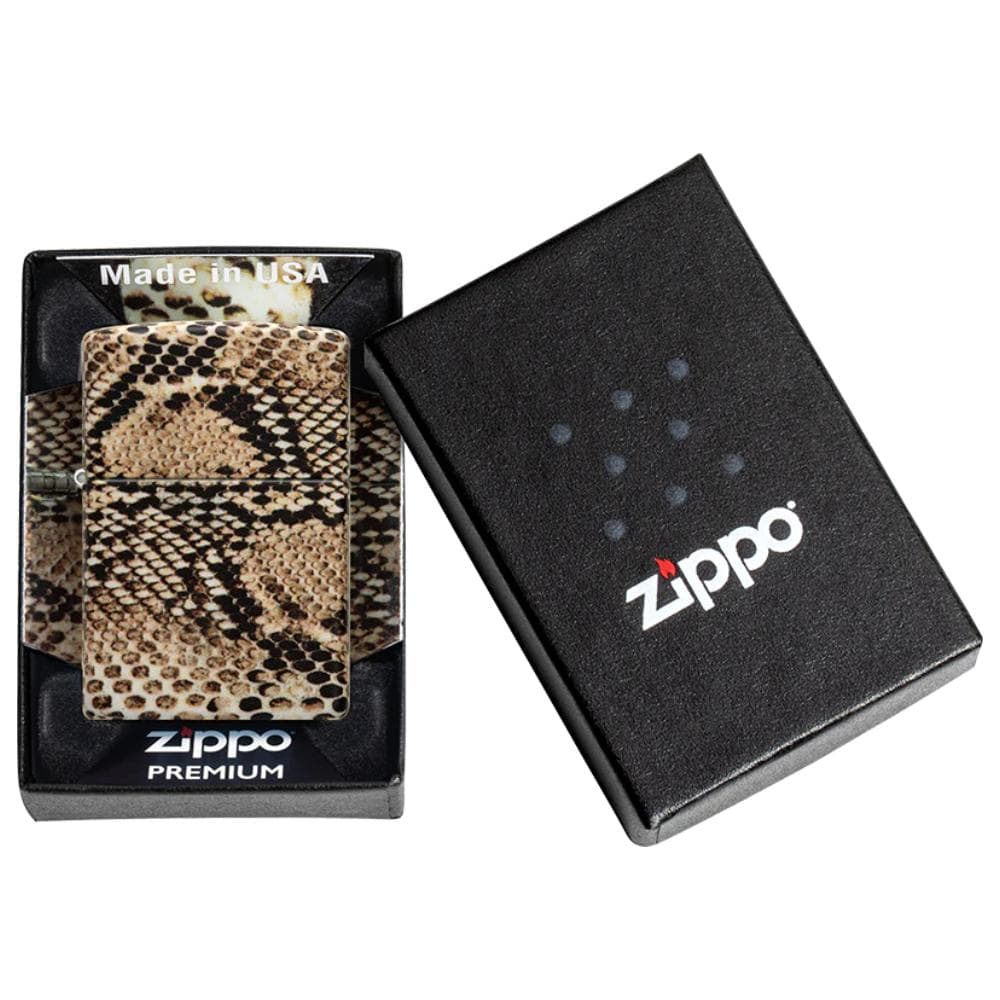 فندک زیپو کد Zippo Snake Skin Design 49352 — تصویر ۸