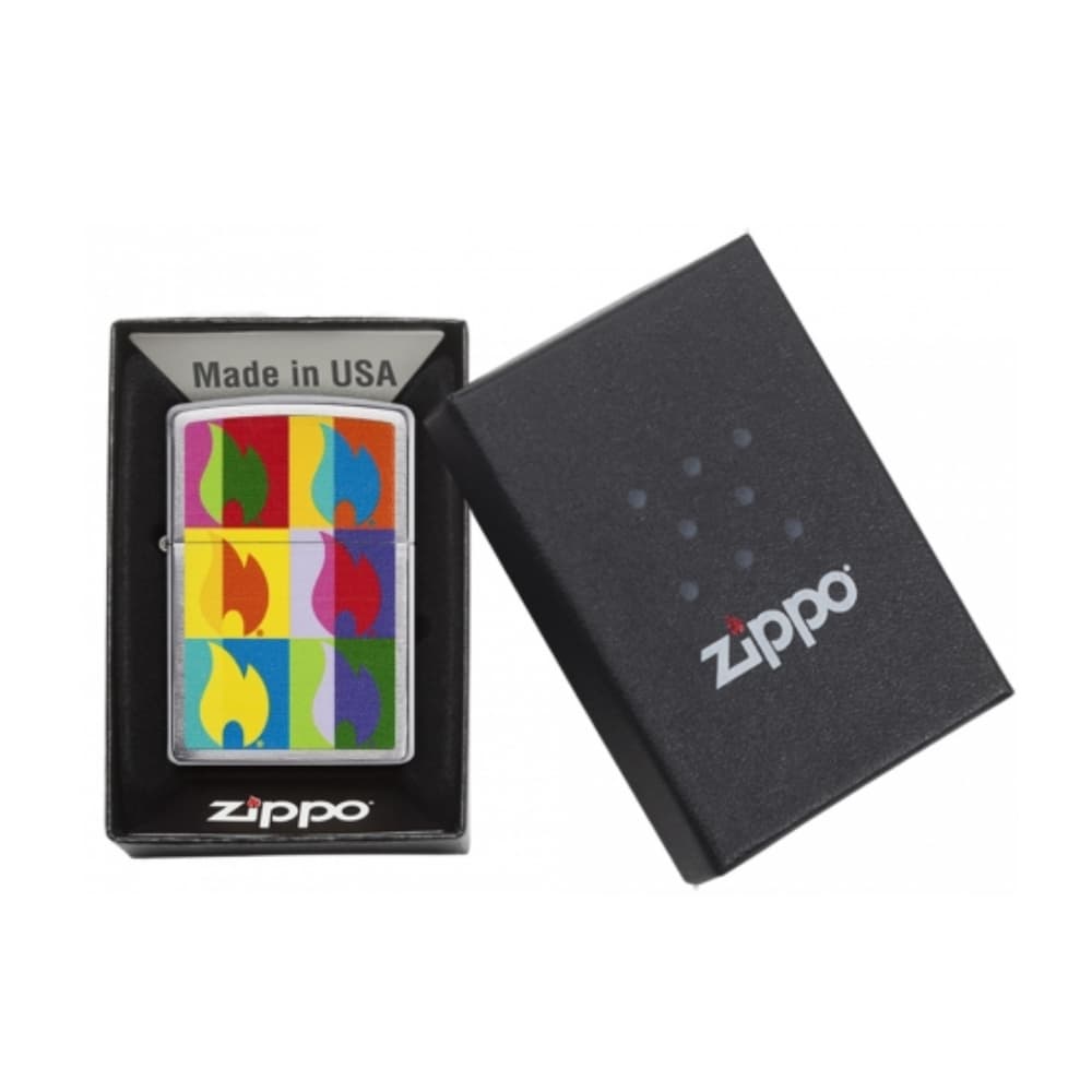 فندک زیپو کد 29623 Zippo Abstract Flame — تصویر ۵
