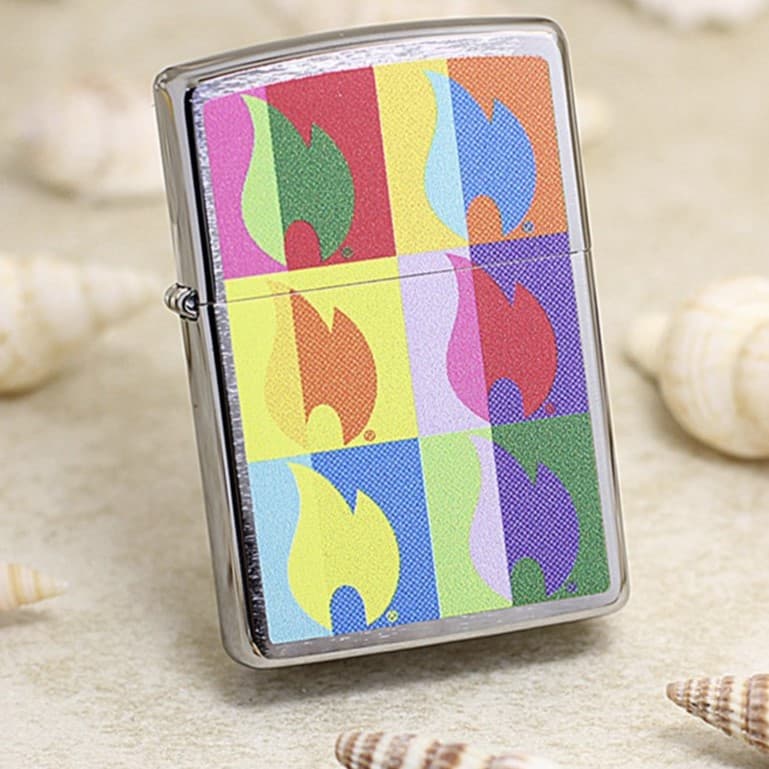 فندک زیپو کد 29623 Zippo Abstract Flame — تصویر ۲