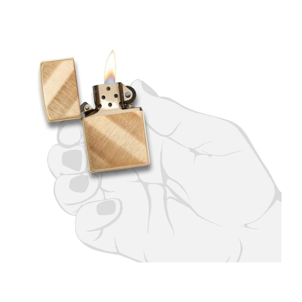 فندک زیپو کد Zippo Diagonal Weave 29675 — تصویر ۶