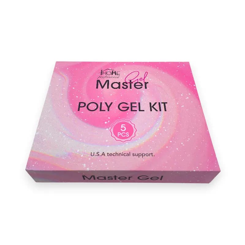 پک پلی ژل کاشت ناخن مستر ژل Master Gel مدل iHOME | ست ۵ عددی شامل ۴ تیوپ ۶۰ گرمی و ۱ تیوپ ۱۰۰ گرمی — تصویر ۴