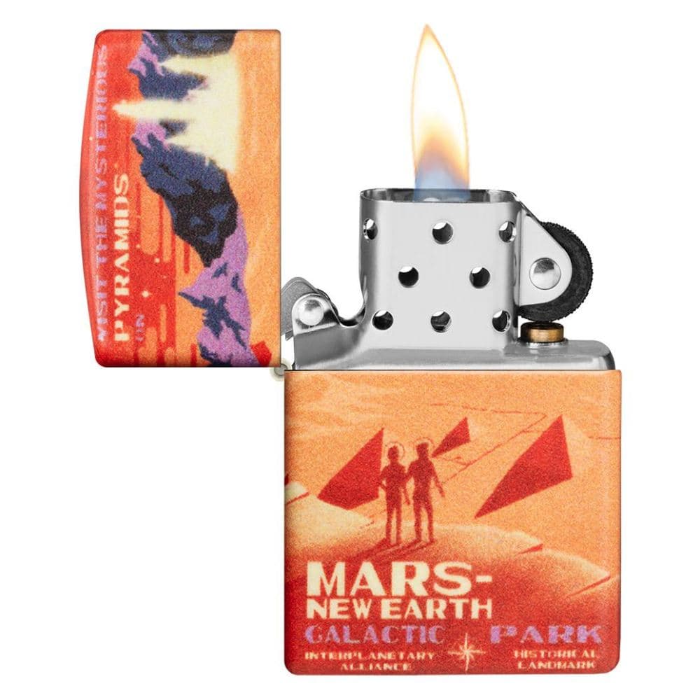 فندک زیپو کد 49634 Zippo Mars Design — تصویر ۷