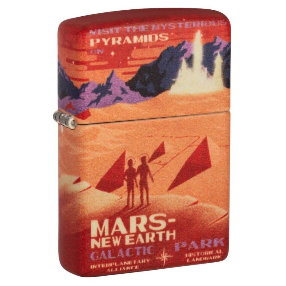 فندک زیپو کد 49634 Zippo Mars Design