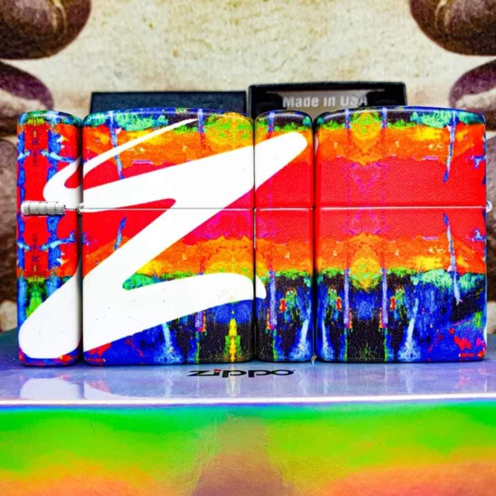 فندک زیپو کد Zippo Drippy Z Design 49682 — تصویر ۷