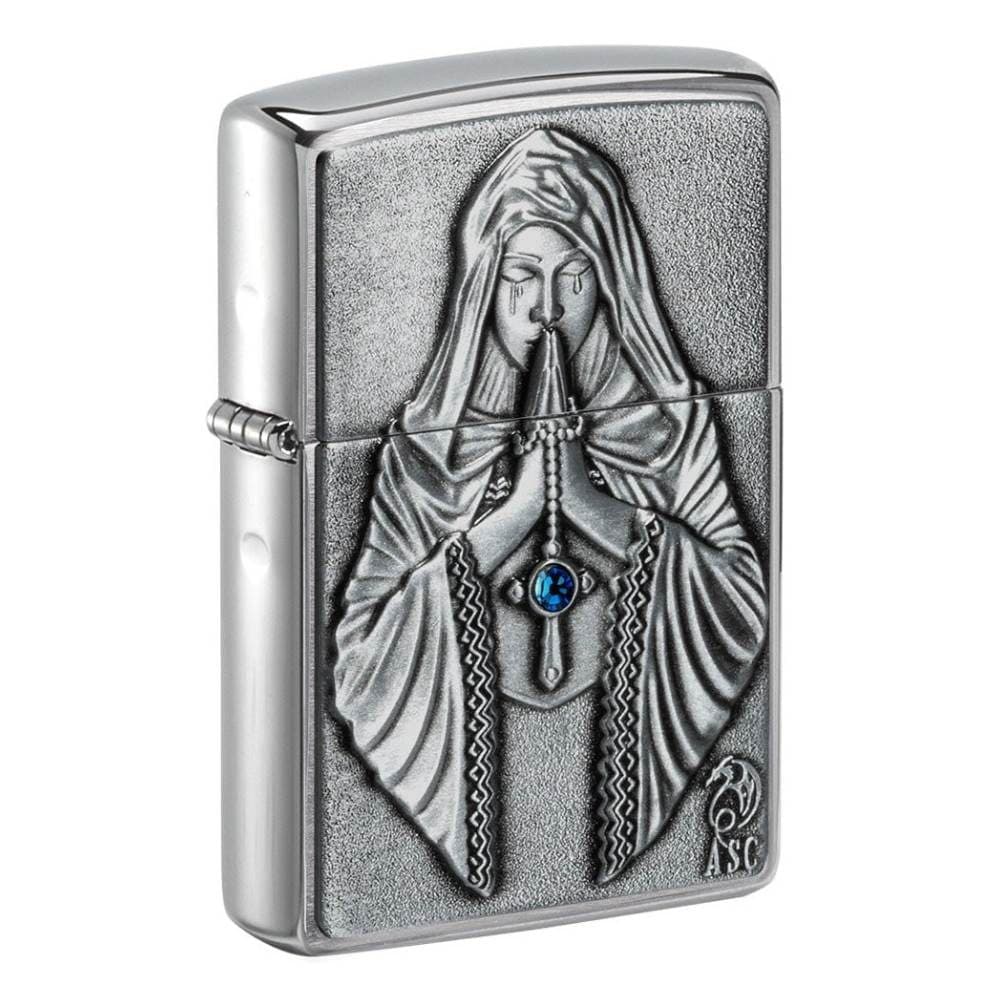 فندک زیپو کد 49756 Zippo Anne Stokes Gothic Prayer