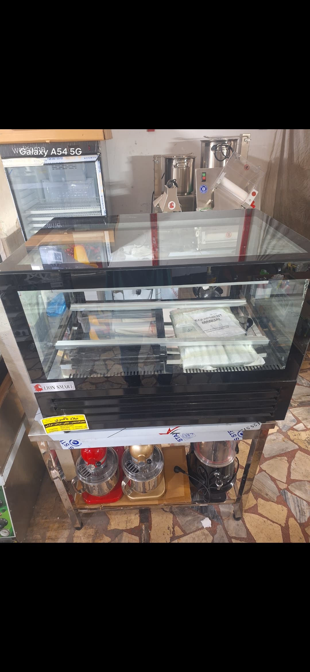 شوکیک سایز ۹۰ بدنه مشکی و استیل وارداتی اسمارت — تصویر ۴