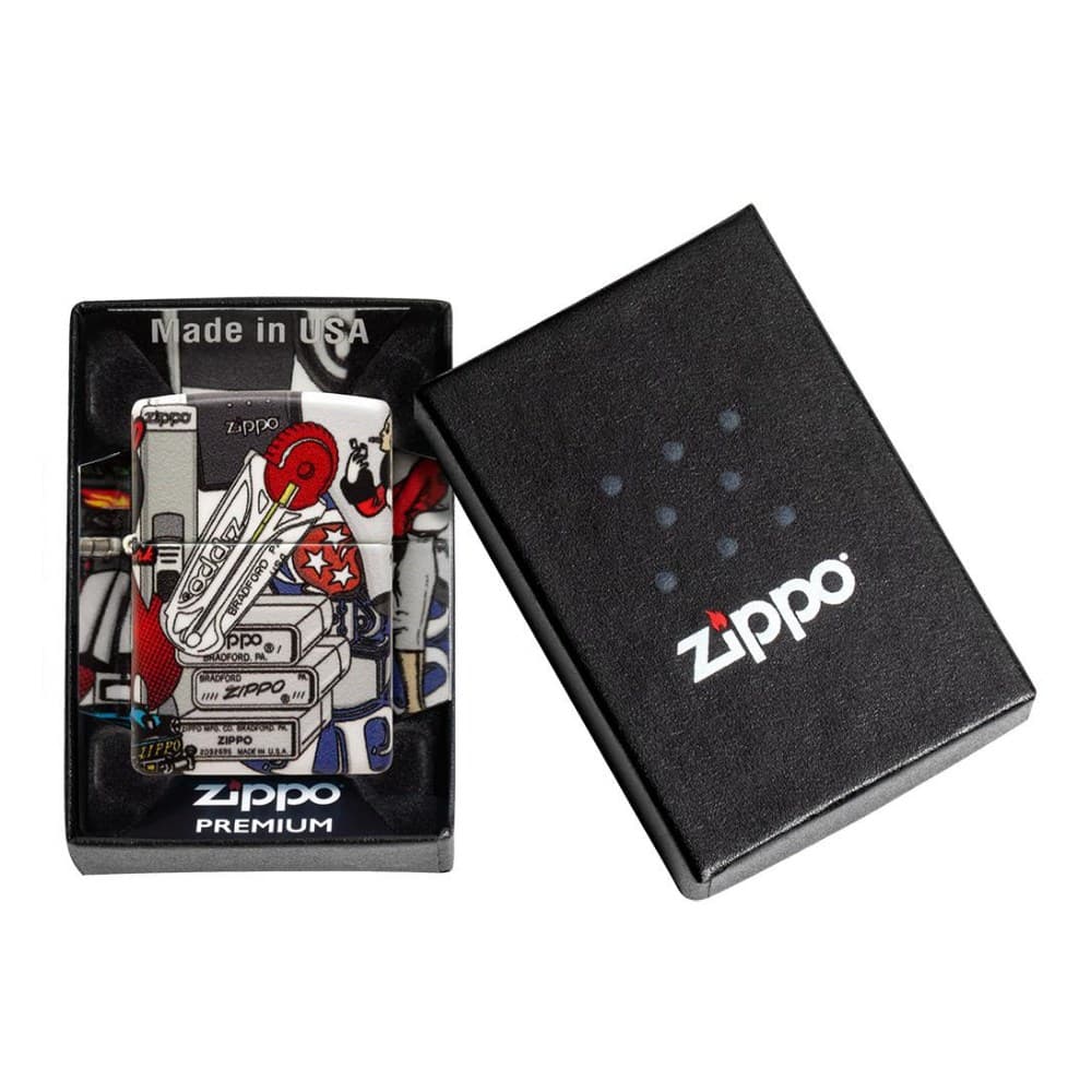 فندک زیپو کد Zippo I Spy 49352 — تصویر ۳