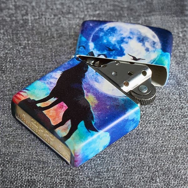 فندک زیپو کد 49683 Zippo Wolf Design — تصویر ۵