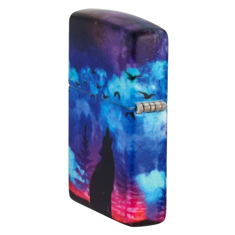 فندک زیپو کد 49683 Zippo Wolf Design — تصویر ۶
