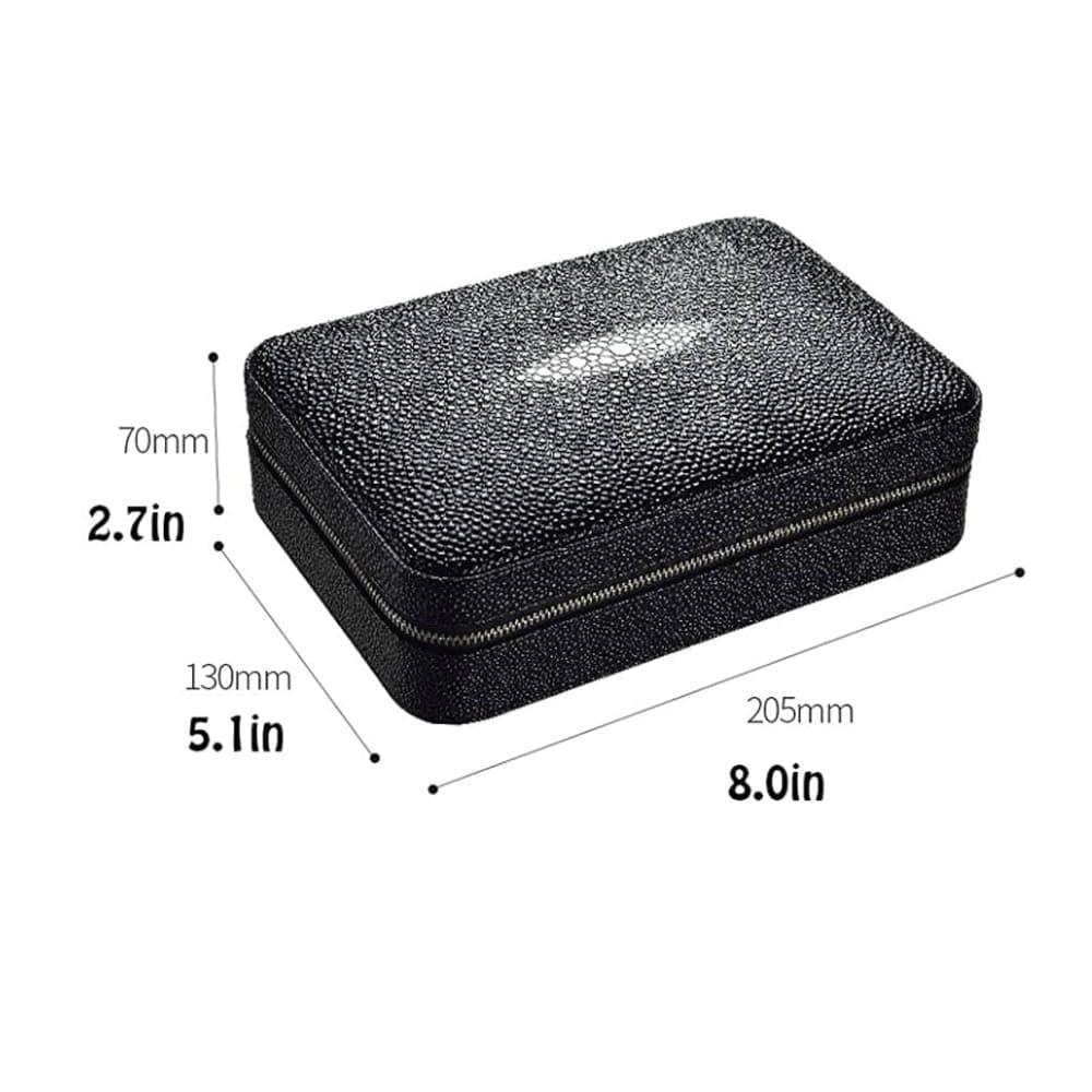 تراول هومیدور مسافرتی سیکارلان Sikarlan Travel Humidor Black Sk-4053 — تصویر ۴