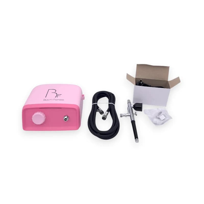 دستگاه ایربراش حرفه‌ای ناخن و میکاپ بیوتی فارمرز Beauty Farmers | با قابلیت تنظیم فشار — تصویر ۷