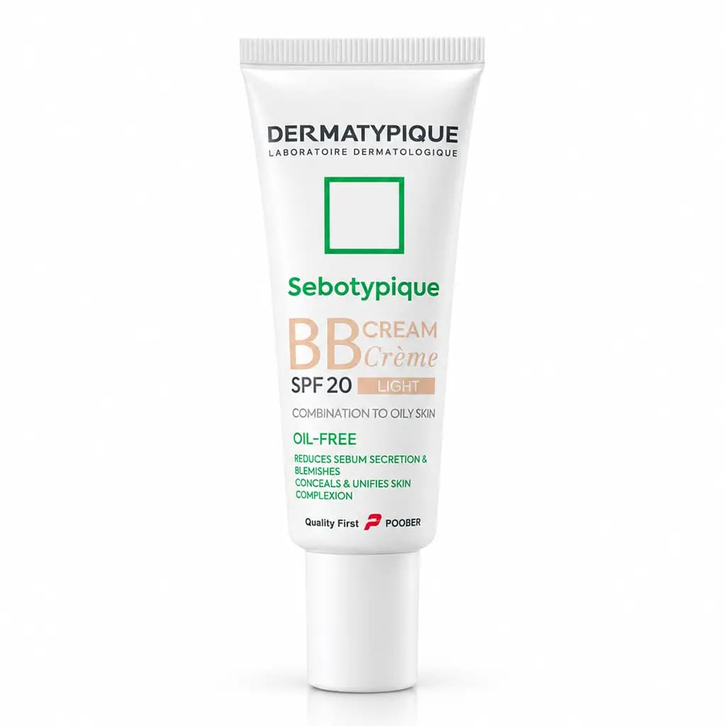 بی بی کرم SPF20 درماتیپیک مناسب پوست چرب رنگ روشن — تصویر ۲