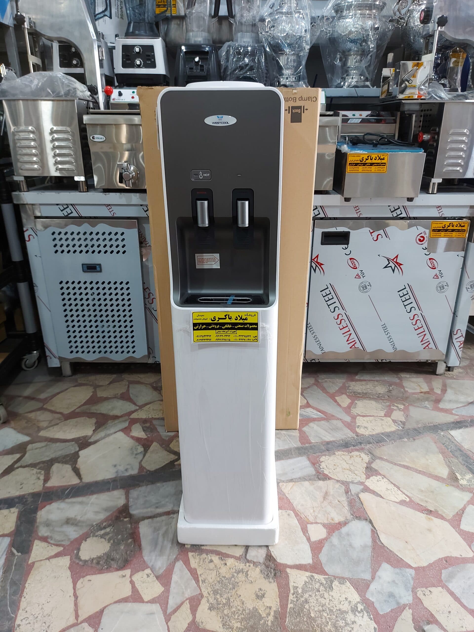 آب سردکن ۲شیر ایستاده وستکول مدل wds8900w — تصویر ۶