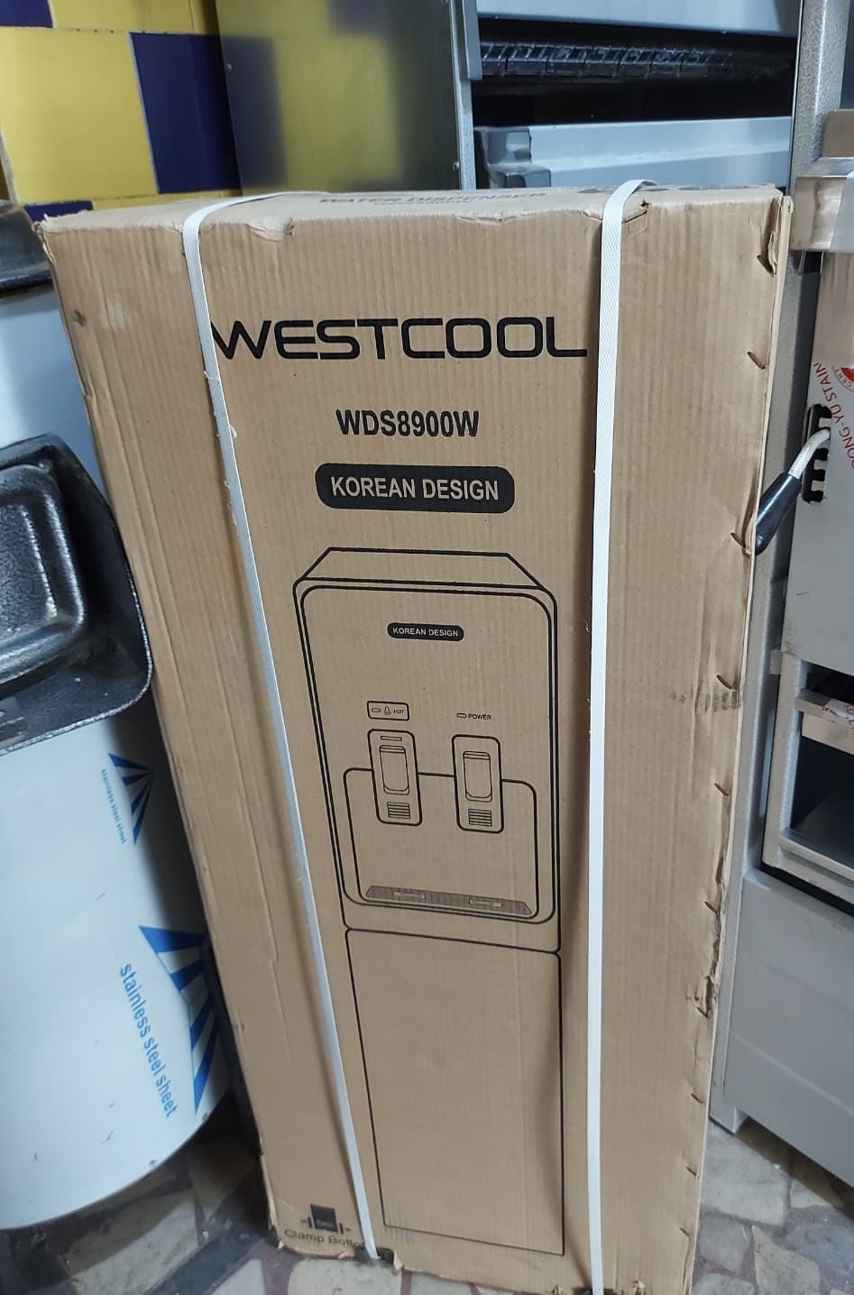 آب سردکن ۲شیر ایستاده وستکول مدل wds8900w — تصویر ۲