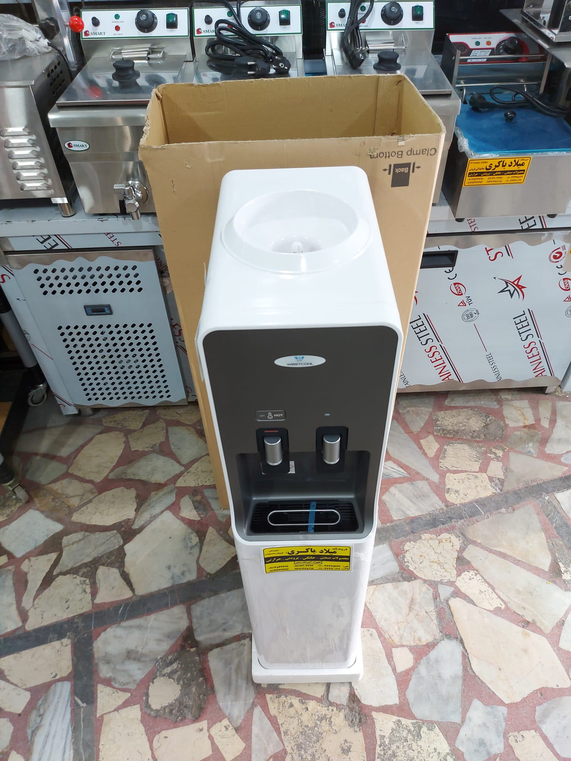 آب سردکن ۲شیر ایستاده وستکول مدل wds8900w — تصویر ۸