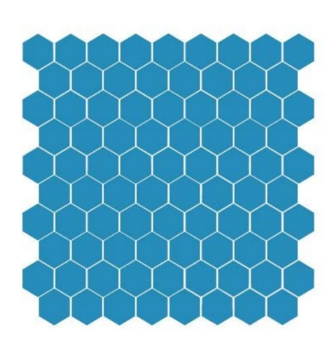 کاشی استخری آبی 7 گلدیس کاشی 0.3×3.6