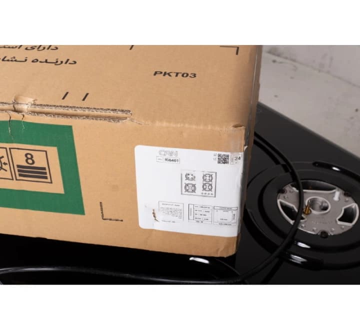 اجاق گاز رومیزی شیشه ای کن مدل IG6401 — تصویر ۴