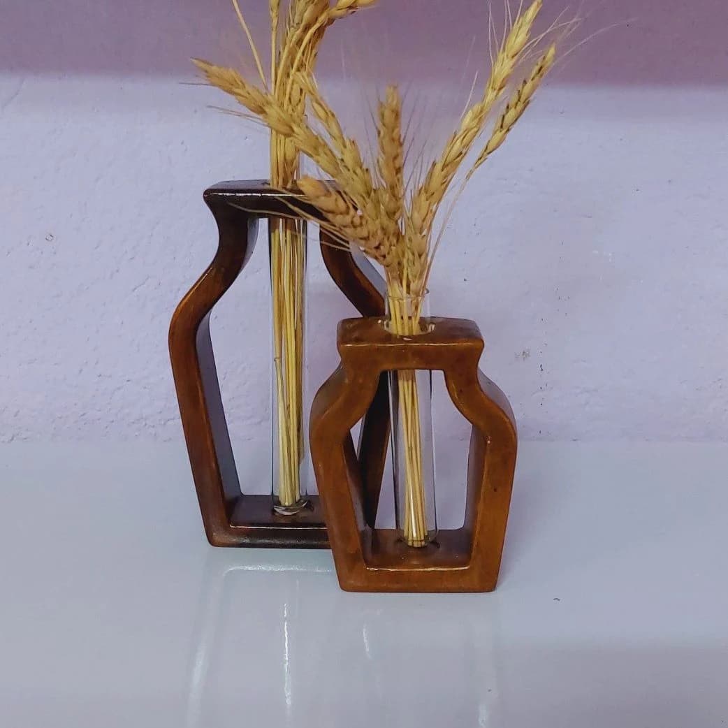 ست گلجا طرح گلدان سنگ مصنوعی